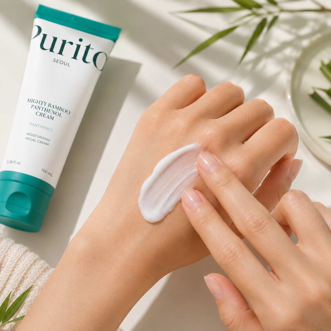 PURITO SEOUL - Mighty Bamboo Panthenol Cream  100ML