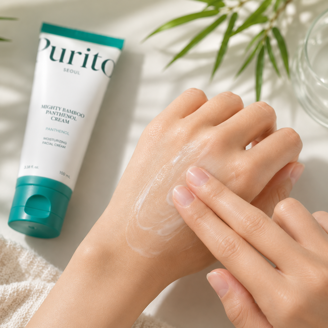 PURITO SEOUL - Mighty Bamboo Panthenol Cream  100ML