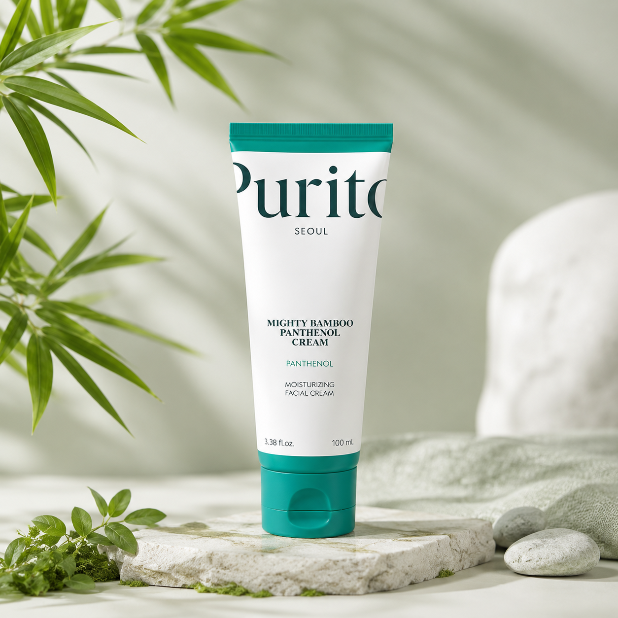 PURITO SEOUL - Mighty Bamboo Panthenol Cream  100ML