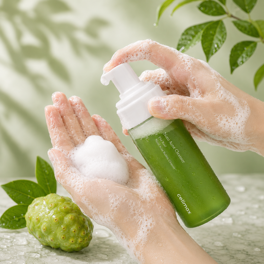 CELIMAX - The Real Noni Acne Bubble Cleanser 155ML
